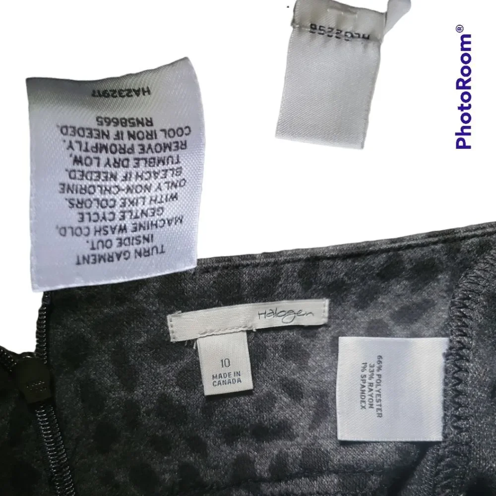 Halogen Animal Print Skirt - 10